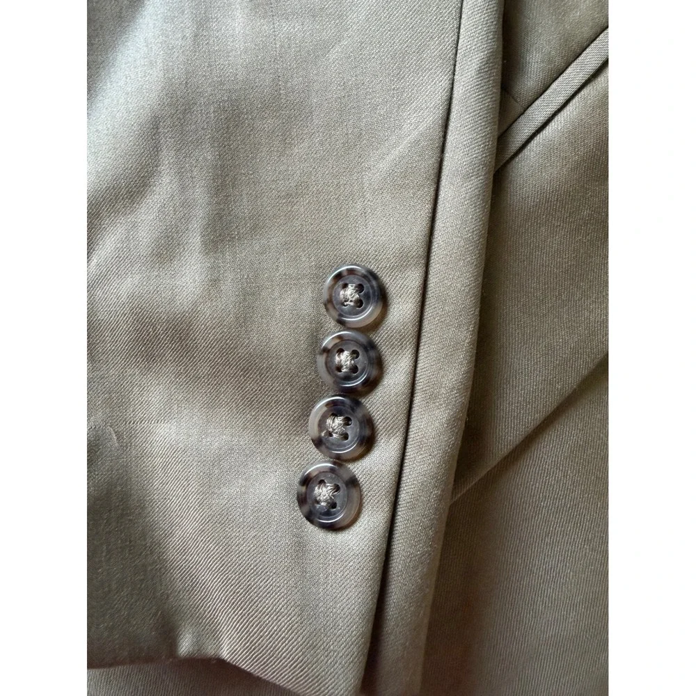 Jos. A. Bank Signature Coll Tan Wool Blazer Sport Coat 2 Button 44 RG Portly